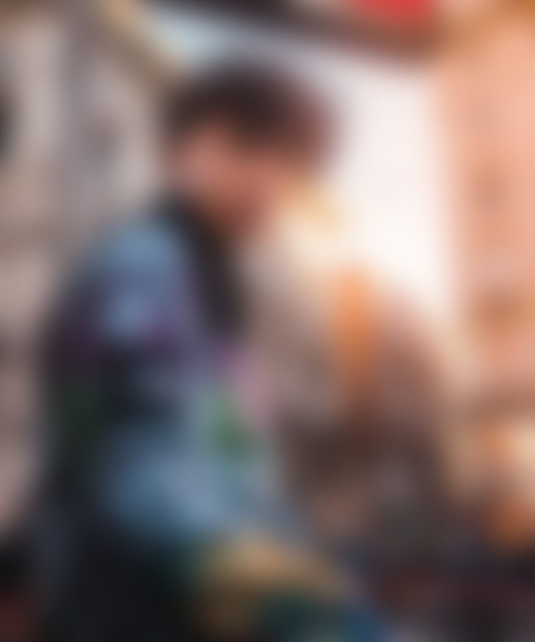 Printed Bomber Jacket