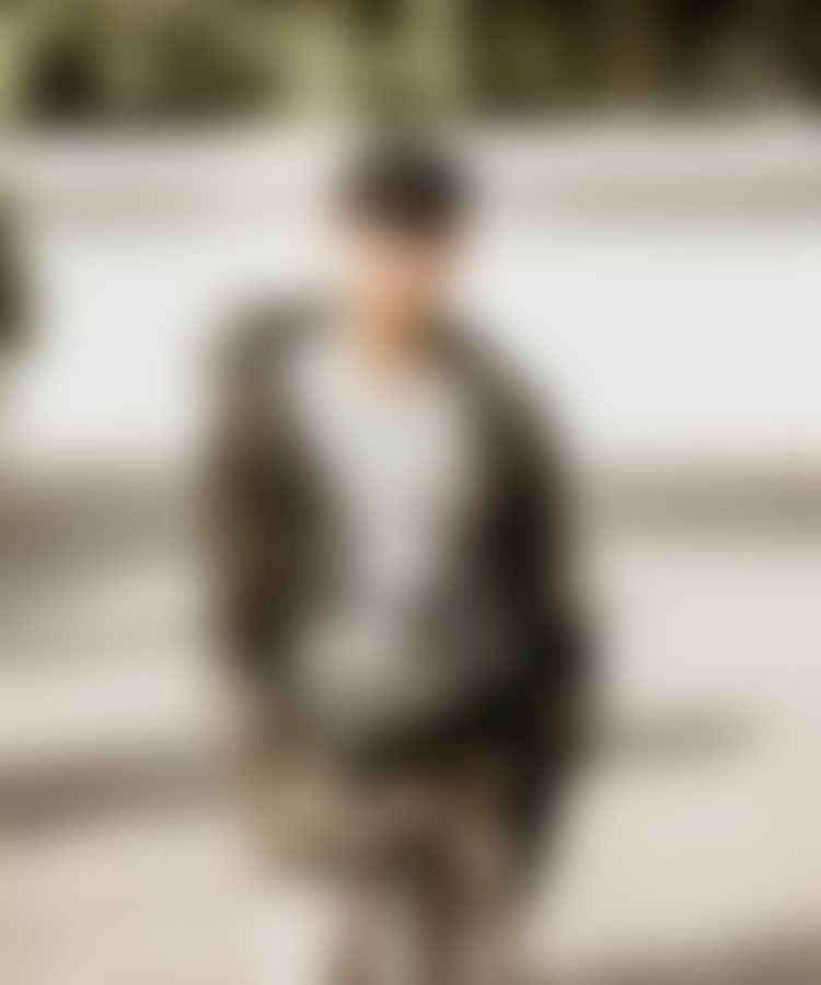 Vintage Camo Army Jacket